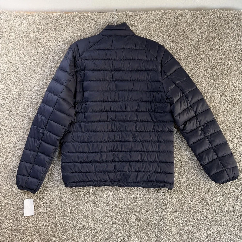 ZeroXposur Jacket Mens Medium Blue Puffer Lightweight Insulated Lined V83078